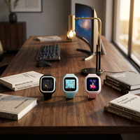 Reloj Inteligente para Niños 2022 con Llamadas SOS, Videollamadas, Batería de 680 mAh, Pantalla a Color HD, Resistente al Agua, Reloj Inteligente 4G para Bebés Compatible con Android