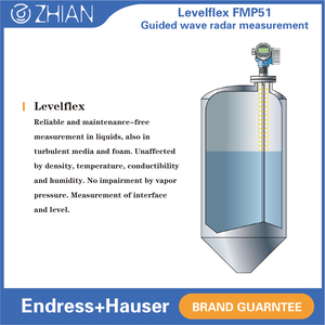 เซ็นเซอร์วัดระดับไมโครเวฟ Endress+Hauser FMP51 แบบนำคลื่นเรดาร์ สำหรับการวัดระดับ เซ็นเซอร์วัดระดับแบบเรดาร์นำคลื่น - Product Image 1