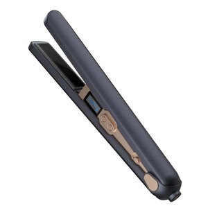 USB Rechargeable 2-in-1 Travel Iron Curler Portable Ceramic-Coated <strong>Mini</strong> <strong>Hair</strong> <strong>Straightener</strong> LCD Titanium for Household Hotel Use - Product Image 1