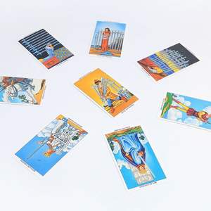 卸売 新品 スペイン語 英語 バイリンガル クラシック タロットカード ブックマニュアル付き カスタムプリント ボードゲーム - Product Image 5