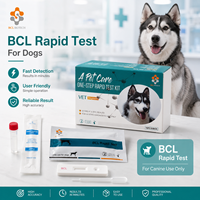 Kit de test antigénique GIA Canine Giardia pour chiens – Carte de diagnostic vétérinaire – Échantillon gratuit – Haute sensibilité pour usage domestique/clinique