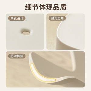 Tabouret en plastique pour enfants, petite et grande taille, antidérapant, pour salle de bain, douche, usage domestique - Product Image 4