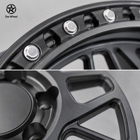 Jantes forgées monobloc DW 17 18 20 pouces 6 trous True Beadlock noires en alliage d'aluminium forgé pour Ram 2500 3500, jantes de pick-up tout-terrain