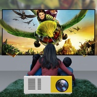 Ihomemix Factory YG300 Vidéoprojecteur Portable 4K HD Mini, Projecteur de Poche Mobile pour Histoires d'Enfants à Domicile