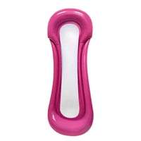 Nouvelle hamac aquatique gonflable pour adultes, confortable, en PVC, avec filet, pour flottation dans la rivière, capacité maximale <100 kg