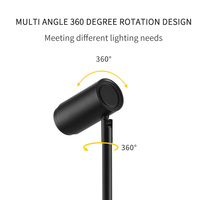 Foco LED para Exposiciones 3W 10-40 °   Lámpara de Gabinete Portátil Recargable Tipo-C con 3 Niveles de Intensidad, CRI97, para Exhibición y Galerías