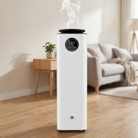 Diffuseur d'arômes intelligent et moderne en métal, machine à huiles essentielles, purificateur d'air de bureau pour la maison, chambre et salon