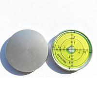 Niveau à bulle industriel 60*10 de qualité supérieure, luminescent, haute précision, boîtier en alliage d'aluminium, insert en verre