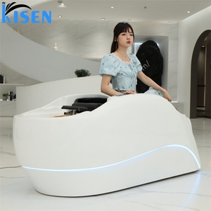 Sillón de Pedicura Eléctrico Kisen Japan con Circulación de Agua, Cama de Terapia de Cuero Sintético para Uso Doméstico y Hotelero - Product Image 4