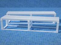 Banc d'entraînement sous-marin pour piscine, plateforme surélevée modulaire mobile, tabouret d'apprentissage de la natation pour enfants pour natatorium