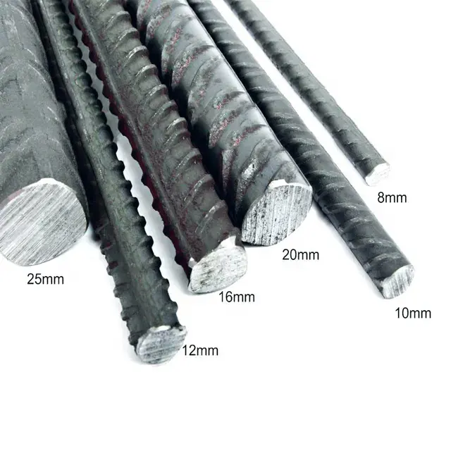 Pabrik penjualan langsung 10mm 12mm 14mm 16mm 18mm batang besi harga produsen grosir baja diperkuat bar untuk konstruksi