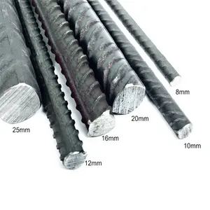 Vendita diretta della fabbrica 10mm 12mm 14mm 16mm 18mm asta di ferro prezzo produttore all'ingrosso barre di acciaio rinforzato per la costruzione
