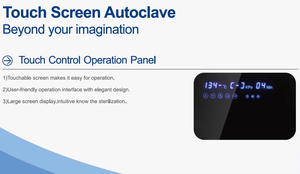 <span class=keywords><strong>Esterilizador</strong></span> de presión de instrumento Dental de alta calidad, equipo <span class=keywords><strong>esterilizador</strong></span> de vapor <span class=keywords><strong>Runyes</strong></span>, máquina de autoclave Clase B 18L 23L - Product Image 2