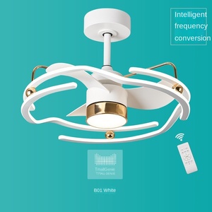 โคมไฟเพดานตกแต่งบ้านดีไซน์เนอร์ที่ทันสมัยโคมไฟเพดาน LED มีรีโมทคอนโทรลหรูหราโคมไฟเพดานโคมระย้า - Product Image 5