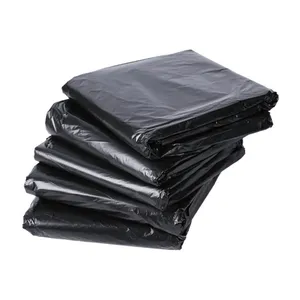 Factory Supply Extra Large 55 60 Gallon 100 120 240 Liter Contractor Garbage Bag Heavy Duty Trash Bags