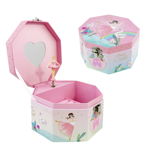 <span class=keywords><strong>Carillon</strong></span> a Manovella con Ballerina Rotante Yiyu, Design Personalizzato, Scatola Portagioie Musicale, Decorazione per la Casa, Regalo Personalizzato per Ragazze - Product Image 1