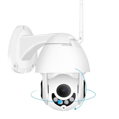 1080P/720P Wifi PTZ IP Camera Outdoor Speed Dome Wireless Security Camera Pan Tilt 4X Zoom IR Network CCTV Surveillance