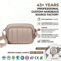 Sac bandoulière portable de luxe personnalisé pour femme, imperméable et durable, avec fermeture éclair, style japonais, broderie de lettres