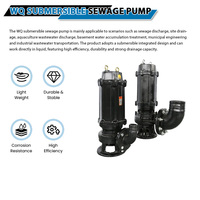 Pompa Air Limbah Submersible Seri WQ dengan Saklar Apung Otomatis Terproteksi Dry Run untuk Pengendalian Banjir di Basement