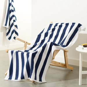 Premium personnalisé cabana rayé imprimé épais 100% <span class=keywords><strong>coton</strong></span> velours piscine/serviette de plage - Product Image 4