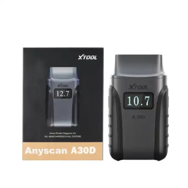 XTOOL Anyscan A30D 모든 시스템 자동차 진단 도구 OBD2 블루투스 스캐너 11 재설정 코드 판독기 CAN FD 모든 소프트웨어 무료 업데이트