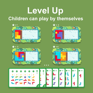 Jeu de société Mideer MD1117 5 en 1, blocs de jungle, défi logique, jouets éducatifs, développer les compétences <span class=keywords><strong>math</strong></span>ématiques grâce au jeu - Product Image 5