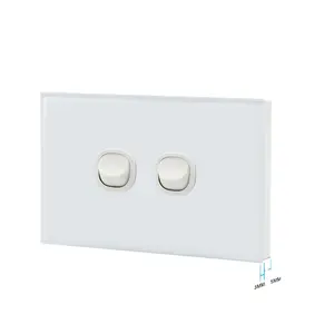 Wholesale Factory Price SAA Approval Popular Wall Switch Socket Australian Standard GPO Double Power Point 10A Wall Switches