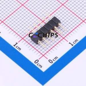 PZ200-1-06-Z-C Pin Header Through hole Component (THT),P=2mm Connector 1x6P 2mm 2mm Round Pin - Product Image 2