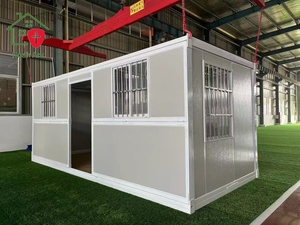 Casa Contenedor Plegable y Expandible, Diseño de Perfil Cóncavo-Convexo Impermeable - Product Image 4