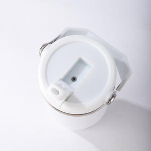 Nueva Taza Térmica 2025, Botella de Agua Portátil con Pajita, Gran Capacidad, para Camping, con Asa, Aislada al Vacío para Bebidas - Product Image 2