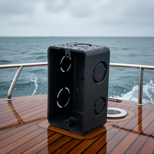 Caja de Conexiones Impermeable Volteck CCH-2X4P 4x2' Estilo Náutico Nivel de Protección IP67 Acero Galvanizado Pintado para - Product Image 2