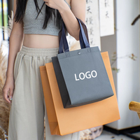 Personnalisation personnalisée tendance Eco Shopper Tnt sac d'épicerie recyclé réutilisable Non tissé sac à provisions avec logo emballage de vêtements