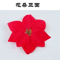 Yuyuan Shooting Bones Craft Künstliche Seiden-Weihnachtssterne Blumenstrauß – Rot/Gold/Weiß/Silber Farben Großhandel für die Feiertage