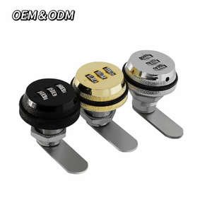 שילוב 3 ספרות חכם סגסוגת אבץ ארון מגירות דלת גלגל חיוג מנעול סיסמא דיגיטלית מנעול מצלמת - Product Image 1