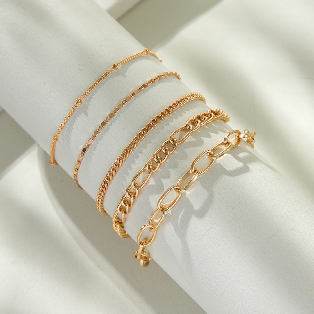 14k gold anklet