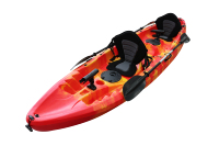 Kayak Tandem Viking Rotomolded untuk Keluarga, Model Sit on Top, 2 Orang 3 Orang, Kayak Memancing untuk Dijual