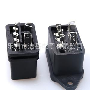 You 2+4 Female Plug Socket 50V-440V Inlet For <b>EV</b> Charging <b>Connectors</b> - Product Image 1