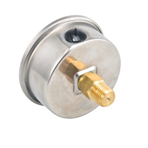 Gehele Roestvrijstalen Glycerine-Of Siliconenolie Gevulde Drukmeter/Hydraulische Oliedrukmeters/Vloeistofgevulde Drukmeter - Product Image 4