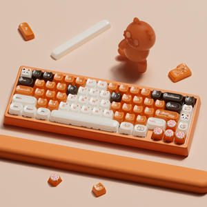 XVX Tastenkappen Niedliche Ragdoll-Katze MAO-Profil Koreanisch-Englisch Zweisprachige Mechanische Tastatur Tastenkappen-Set 148-Tasten Cartoon DIY Anpassbar - Product Image 5