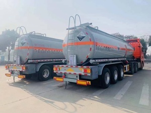 Semi-remorque citerne à huile résistante à la corrosion, trois essieux, pour produits chimiques liquides, capacité 35 000 L, pour hydroxyde d'ammonium corrosif, à vendre - Product Image 6