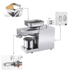 Automatic Cold Press Oil Machine Peanut sesame Linseed Oil cold Extractor Coconut Meat Oil Press