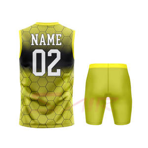 Uniformes 7V7 reversibles al mejor precio, poliéster transpirable de alta calidad, logotipo personalizado y servicio OEM, opción de talla grande - Product Image 4