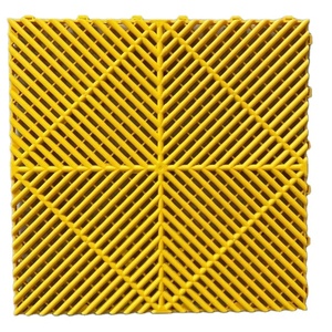 แผ่นพลาสติกปูพื้นรถแบบแยกส่วน PP แผ่นปูพื้นโรงรถ - Product Image 5