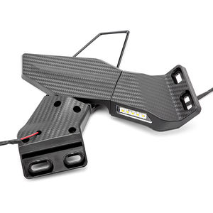 Accesorios de Repuesto en Oferta, Espejos Laterales para Motocicleta con Alerón de Carbono ABS y Señales de Giro - Product Image 6