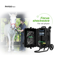 Système de thérapie par ondes de choc ciblées sur les chevaux EMFOCUS VET, appareil ESWT électromagnétique portable pour le soin des suspensions et des tendons des chevaux