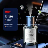 Diffuseur d'air de voiture intelligent à parfum léger longue durée, rechargeable, en verre moderne haut de gamme, à la lavande