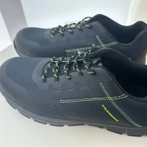 High Quality lower cut Fabric with Fused TPU Breathable Mesh PU foam outsole Eva Cemented safety shoes