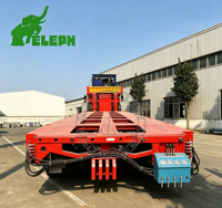 Remorque modulaire hydraulique multi-essieux de 300 à 500 tonnes avec suspension col de cygne SPMT pour transport de transformateurs et de charges lourdes sur camion plateau
