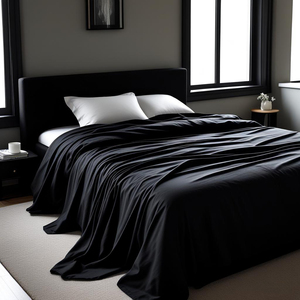 Wholesale King <strong>Size</strong> 4 Piece Microfiber <strong>Sheet</strong> Set Solid Pattern Deep Pocket Fitted and Flat <strong>Sheets</strong> for Home Hotel and Hospital - Product Image 6