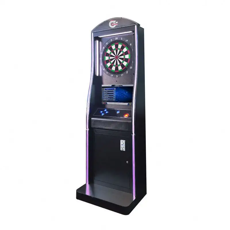 Máquina de juego Arcade para Bar interior, parque de atracciones con dardos blandos, electrónica, Lcd, a la venta